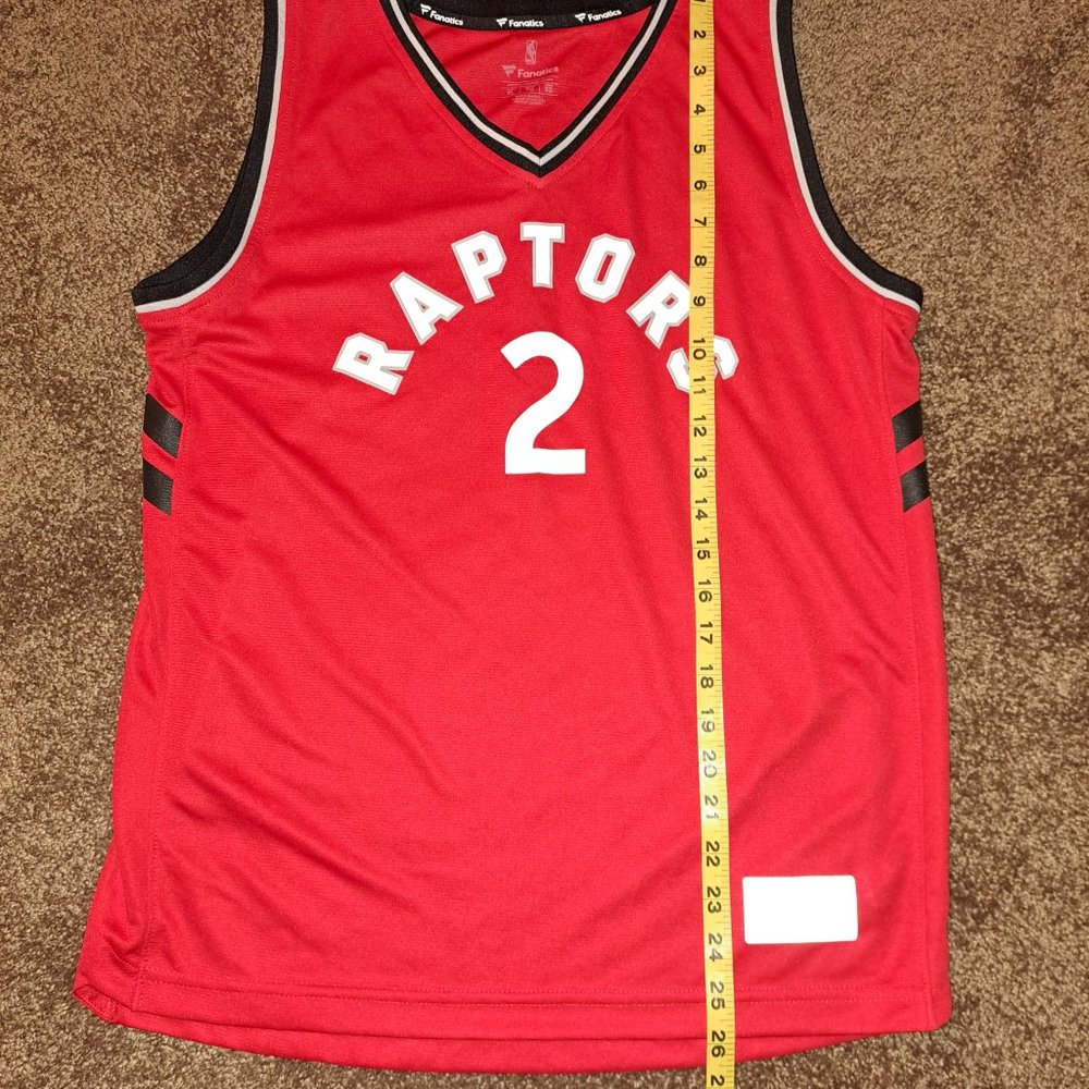 NBA Fanatics Toronto Raptors Kawhi Leonard #2 Red Icon Edition Youth Jersey - Picture 5 of 9